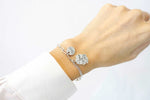 [ 925 Sterling silver ] "Good Luck" Pendant Silver Bracelet