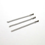 SG.574 // Surgical Steel water drop tail chain [Siver], 4 pc