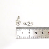 SG.558 // Surgical Steel high-pitched figure pendant [Siver], 1 pc