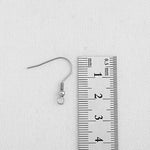 ER.528 // 21mm Spring Earwire , 6 pc  N-CC-0236