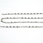 SG.591 // Surgical Steel 1.9mm Lip chain [Siver], 90cm