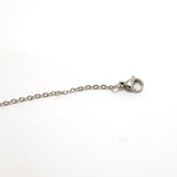 SG.584 // Surgical Steel 1.5mm o bracelet chain [Siver], 1 pc