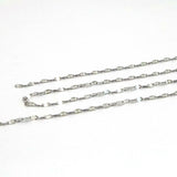 SG.591 // Surgical Steel 1.9mm Lip chain [Siver], 90cm