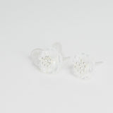 [ 925 Sterling silver ] Shell Flower Silver Earring