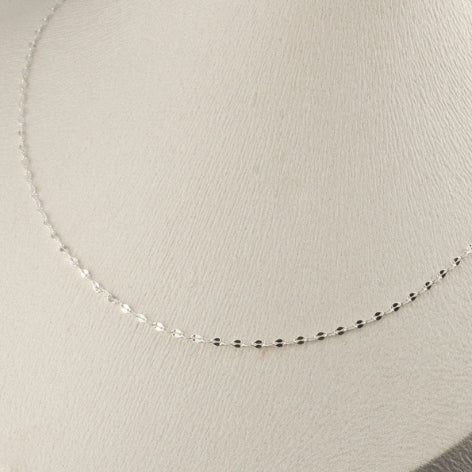 [ 925 Sterling silver ] Twinkle Chain Silver Necklace