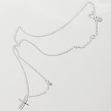 [ 925 Sterling silver ] Closs Airblue  Pendant Silver Necklace