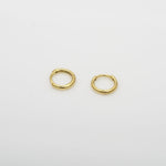 [ 925 Sterling silver ] Basic Mini One-Touch Silver Earring