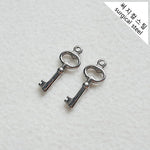 SG.065 // Surgical Steel Secret Key Pendant , 2 Pc [5-6533-01]