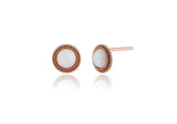 [ 925 Sterling silver ] Mini Opal Stone Roren Earring