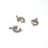 SG.546 // Surgical Steel Dolphin pendant [Siver], 1 pc