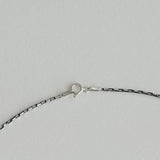 [ 925 Sterling silver ] Heart Rollotaph Jewel Necklace