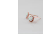 [ 925 Sterling silver ] Mini Opal Stone Roren Earring