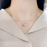 SPD.0063// 925 Silver Antique Triple Circle Pendant, 1pc / 3CH8