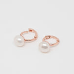 [ 925 Sterling silver ] Fresh Water Mini Pearl One Touch Silver Earring