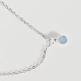 [ 925 Sterling silver ] Closs Airblue  Pendant Silver Necklace