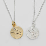 [ 925 Sterling silver ] zodiac Sign Pendant Silver Necklace