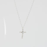 [ 925 Sterling silver ] Ball Closs Pendant Silver Necklace