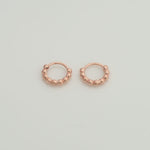 [ 925 Sterling silver ] Ball Mini One-Touch Silver Earring