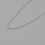 [ 925 Sterling silver ] Box Chain Silver Necklace