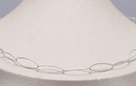 [ 925 Sterling silver ] Cutting Fish Chain Silver Necklace