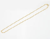 [ 925 Sterling silver ] Heart Pretzel Chain Silver Necklace
