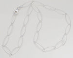 [ 925 Sterling silver ] Cutting Fish Chain Silver Necklace