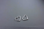 [ 925 Sterling silver ] Heart Ring Silver Earring