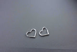 [ 925 Sterling silver ] Heart Ring Silver Earring