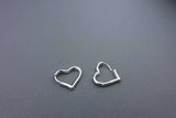 [ 925 Sterling silver ] Heart Ring Silver Earring