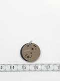 SG3.156 // Surgical Steel zodiac sign Pendant, 1 Pc