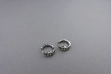 [ 925 Sterling silver ] Smile Point Chain Silver Earring