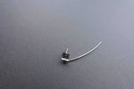 [ 925 Sterling silver ] Long Stik Silver Earring