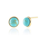 [ 925 Sterling silver ] Turquoise Stone Earring