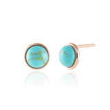 [ 925 Sterling silver ] Turquoise Stone Earring