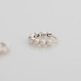 [ 925 Sterling silver ] Ball Mini One-Touch Silver Earring