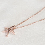 [ 925 Sterling silver ] Starfish Pendant Silver Necklace