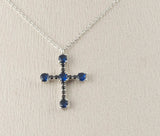 [ 925 Sterling silver ] Cross Pendant Silver Necklace