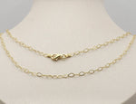 [ 925 Sterling silver ] Small Hammer Italian Chain Silver Necklace