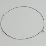 [ 925 Sterling silver ] Heart Rollotaph Jewel Necklace