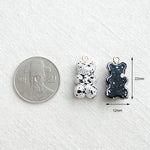 PD.1277 //  Dalmatian Pattern Haribo Pendant, 2 Pc / 5-4072-00