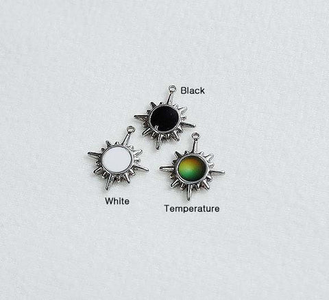 SG.167 // Surgical Steel Sunshine  Pendant , 1 Pc [5-6544-02]