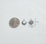 SG.167 // Surgical Steel Sunshine  Pendant , 1 Pc [5-6544-02]