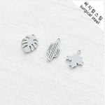 SG.467 // Surgical Steel Mini Pendant , 2pc / 5-6572-03