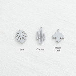 SG.467 // Surgical Steel Mini Pendant , 2pc / 5-6572-03