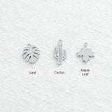 SG.467 // Surgical Steel Mini Pendant , 2pc / 5-6572-03