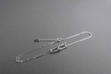 [ 925 Sterling silver ] Chain Pendant Silver Ankle Bracelet