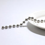 SG.582 // Surgical Steel 5mm ball Chain [Siver], 90cm