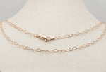 [ 925 Sterling silver ] Small Hammer Italian Chain Silver Necklace