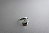 [ 925 Sterling silver ] Tulip Design Open Silver Ring