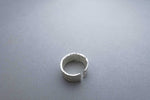 [ 925 Sterling silver ] 9mm Wide Open Silver Ring